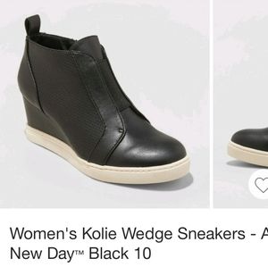 Women's Kolie Wedge Sneakers - A New Day